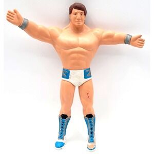 TOM ZENK Z-MAN ACTION FIGURE WCW JUST TOYS BEND'EMS